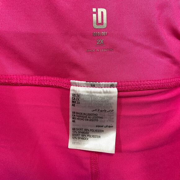 Ideology Tie Dye  Ruffle Activewear Skorts Size 2X NWT - Picture 4 of 5